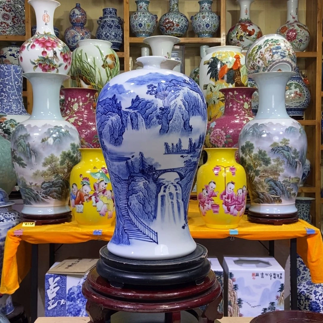 景德镇陶瓷花瓶摆件