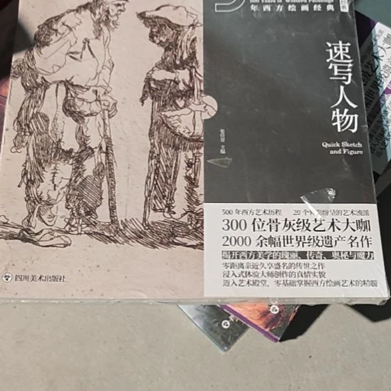 速写人物平装库存书全新