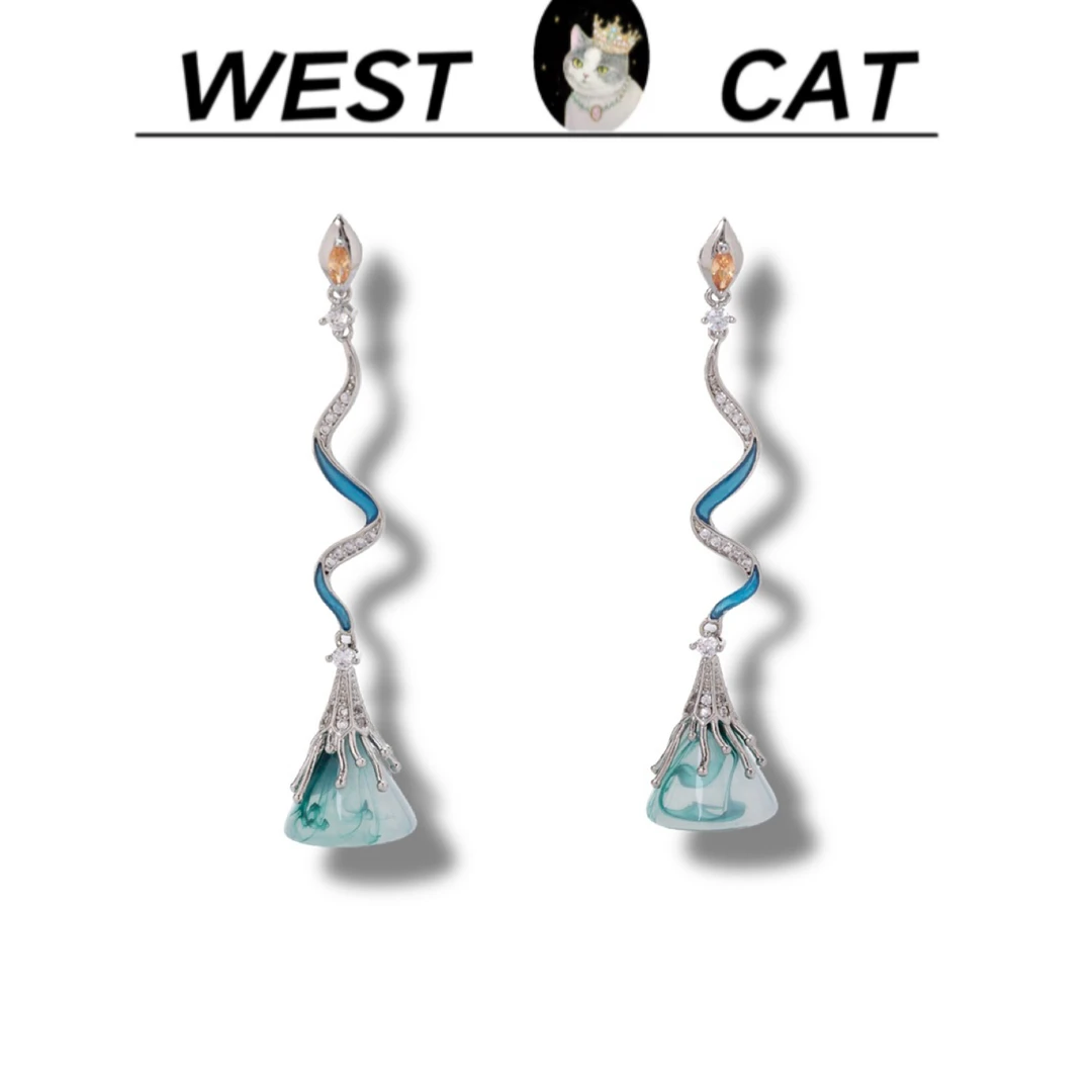 外货高品高奢耳钉V-3710