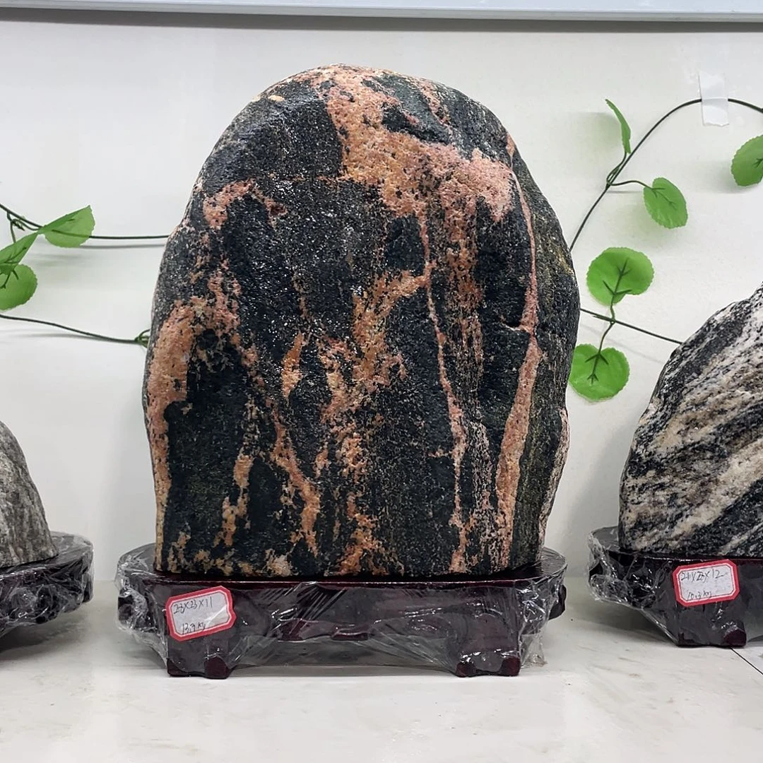 刘***K石材靠山石平安石摆件