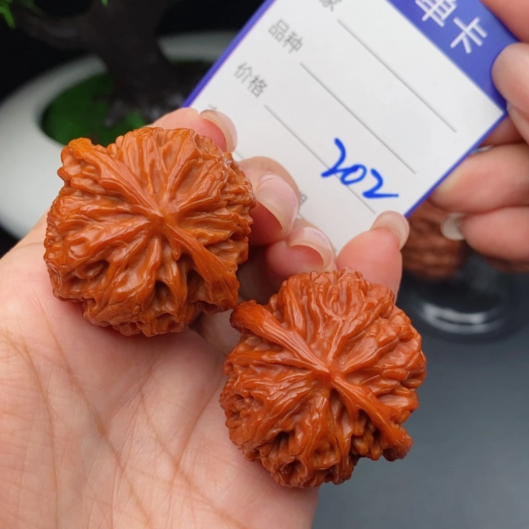 文玩核桃把件38苹果202