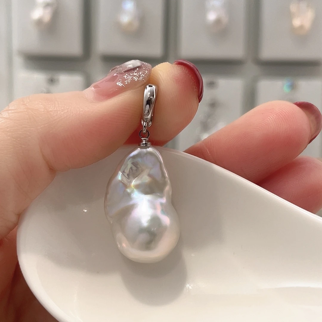 耳坠未镶嵌淡水珍珠
