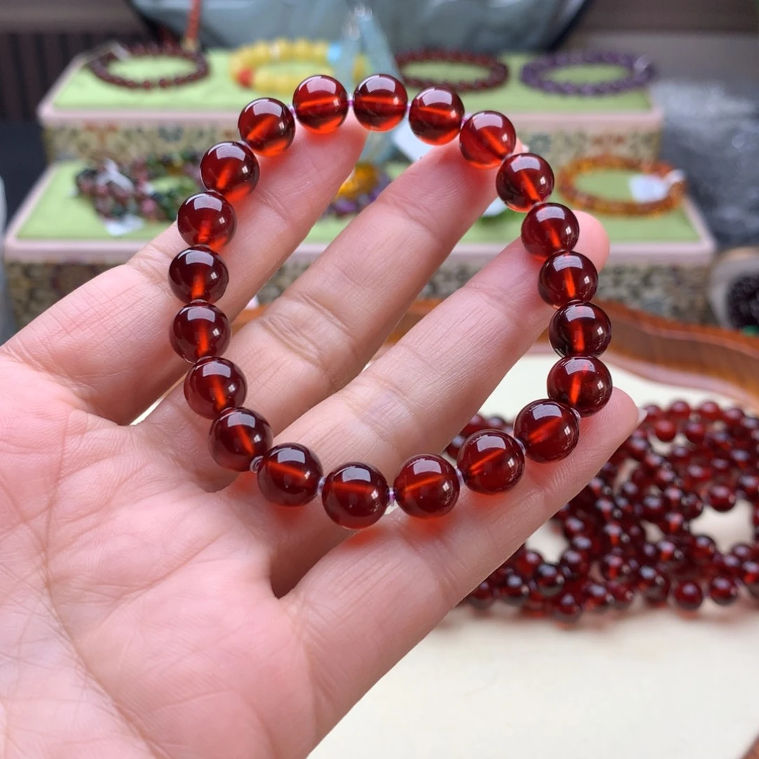 石榴石未镶嵌手串手串9