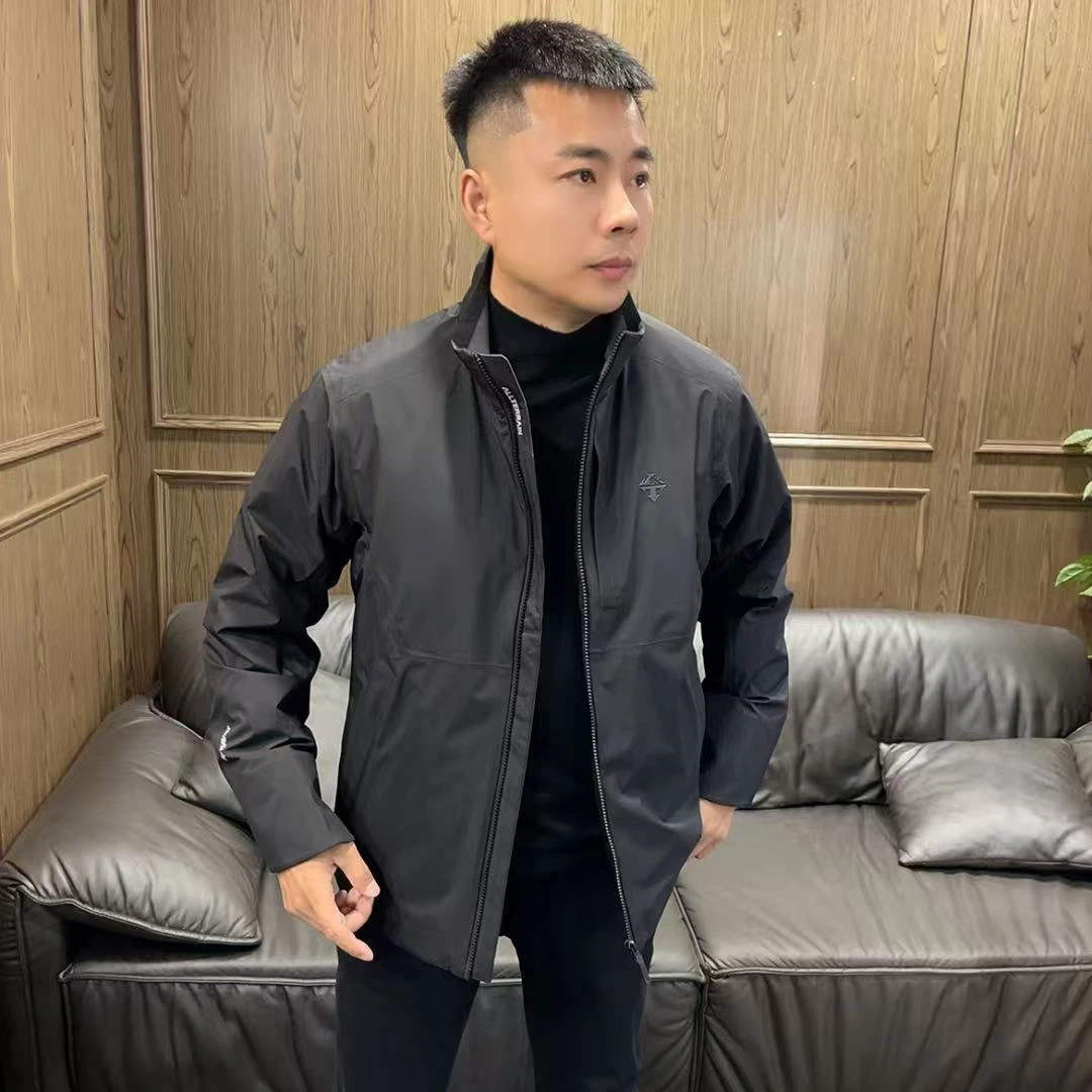 提瑞25秋冬251171男士商务休闲简约轻薄立领棉服茄克