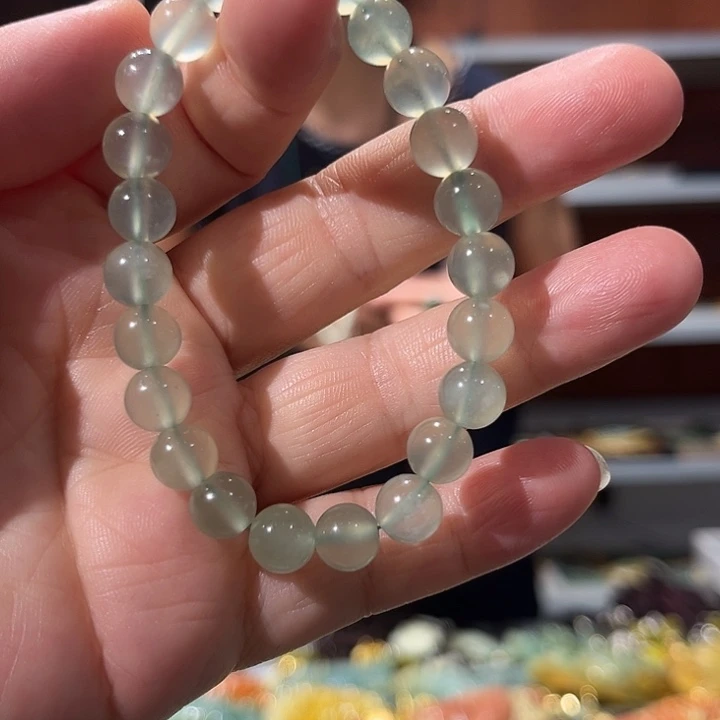 岫玉未镶嵌毛衣链