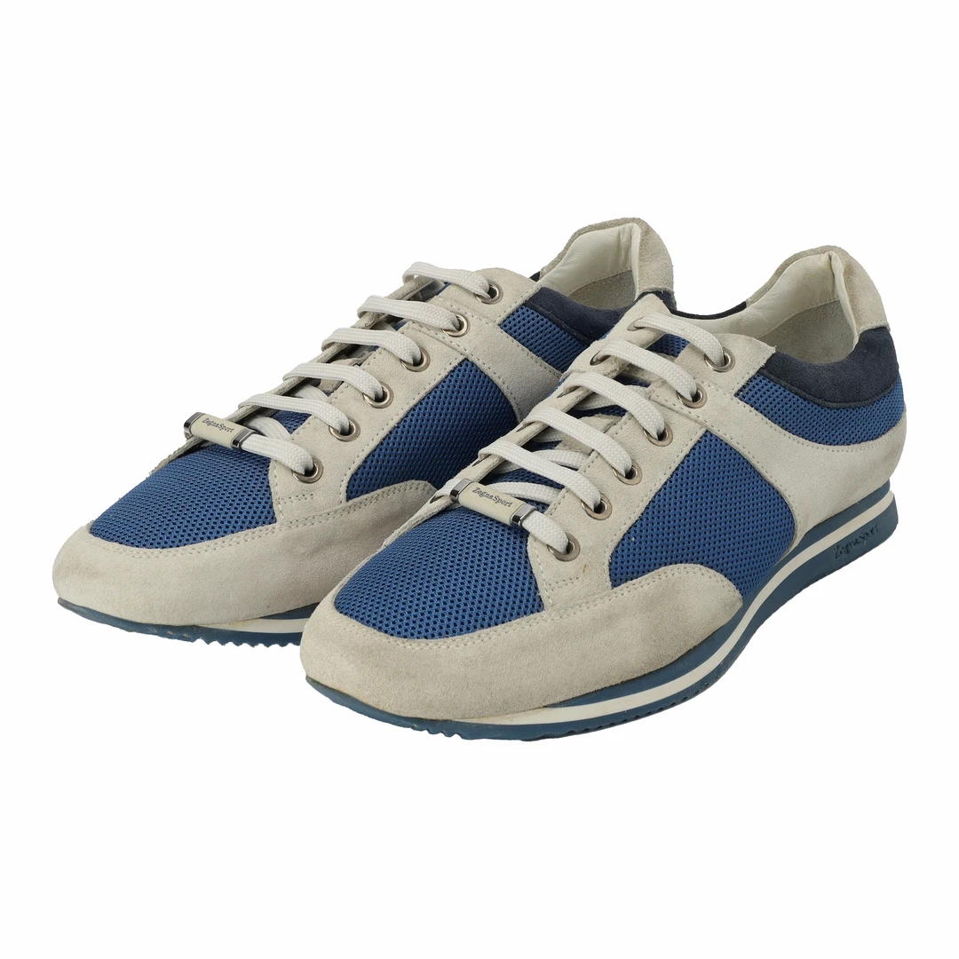 未使用 ZEGNA SPORT男士网面透气阿甘鞋休闲鞋 A1680XCA18