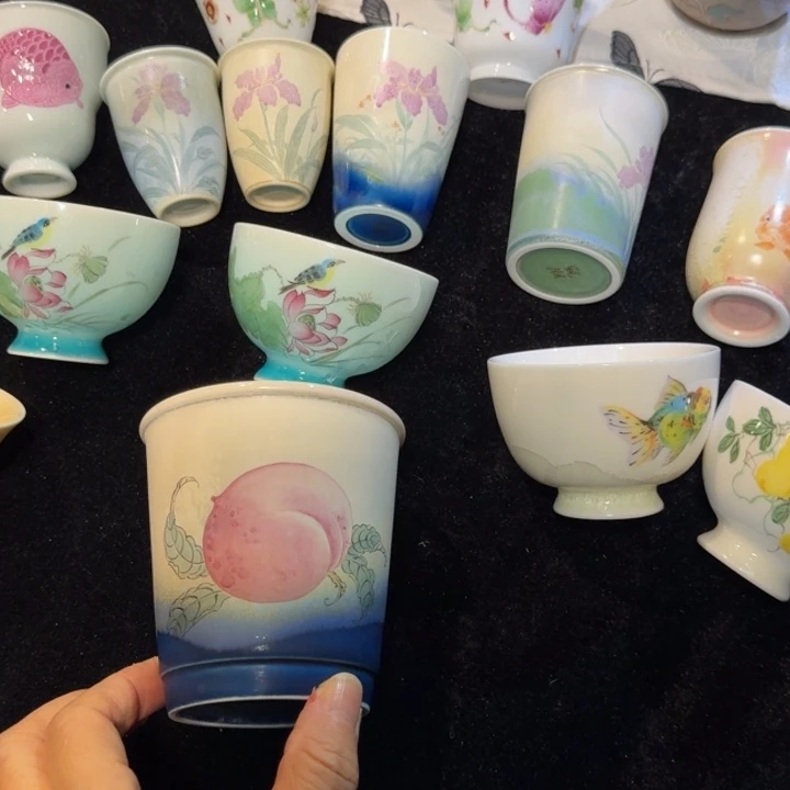 杯子陶主人杯陶瓷手工制作