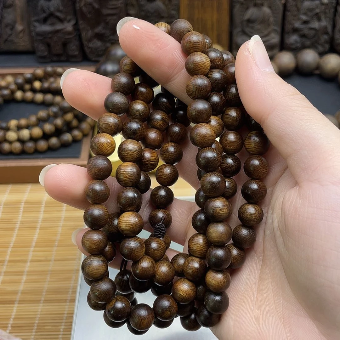 手串沉香罗**下越南芽庄黄棋
