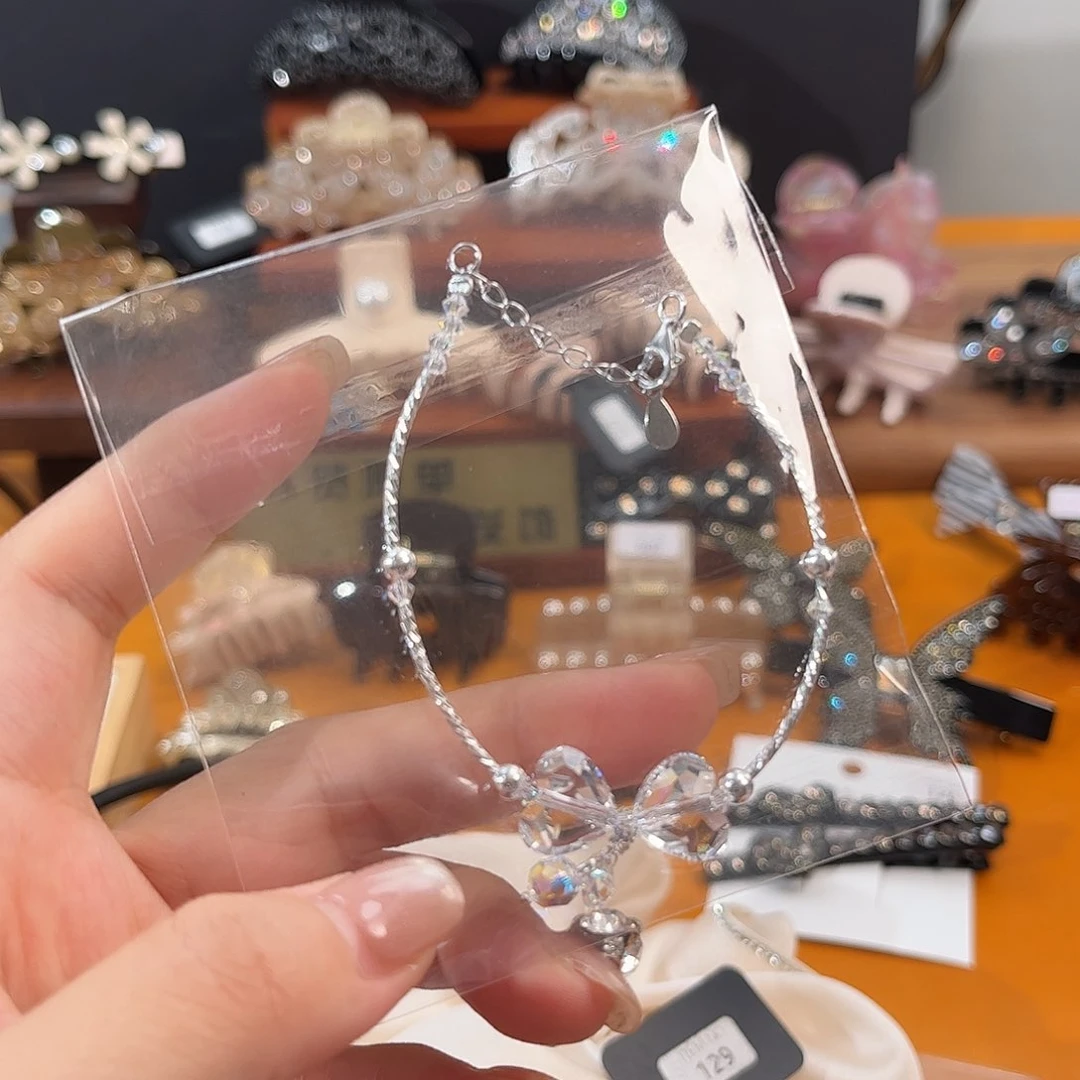 石英石铁合金水晶手链