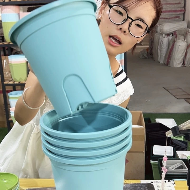 微瑕圆控口18高18蓝色无托5只