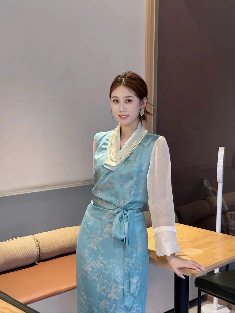 [央泽]新款夏季温柔风西藏服两色可选