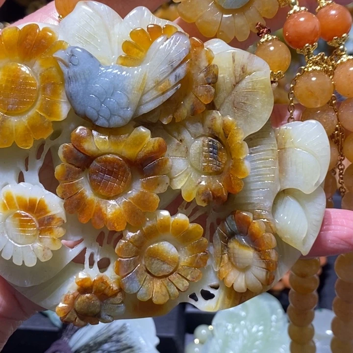 岫玉岫玉吊坠未镶嵌