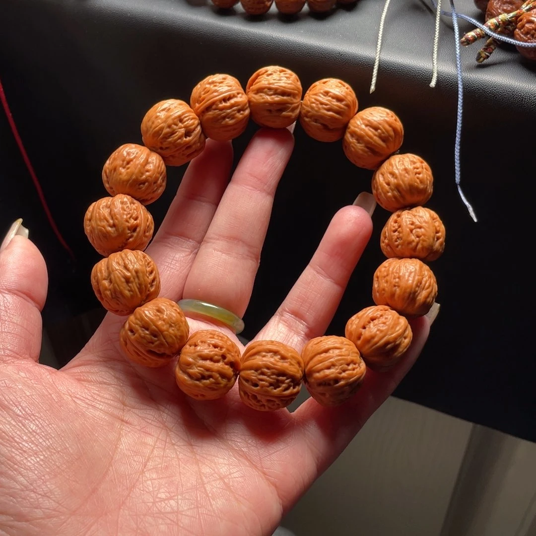 文玩核桃手串C**～粗筋磨盘