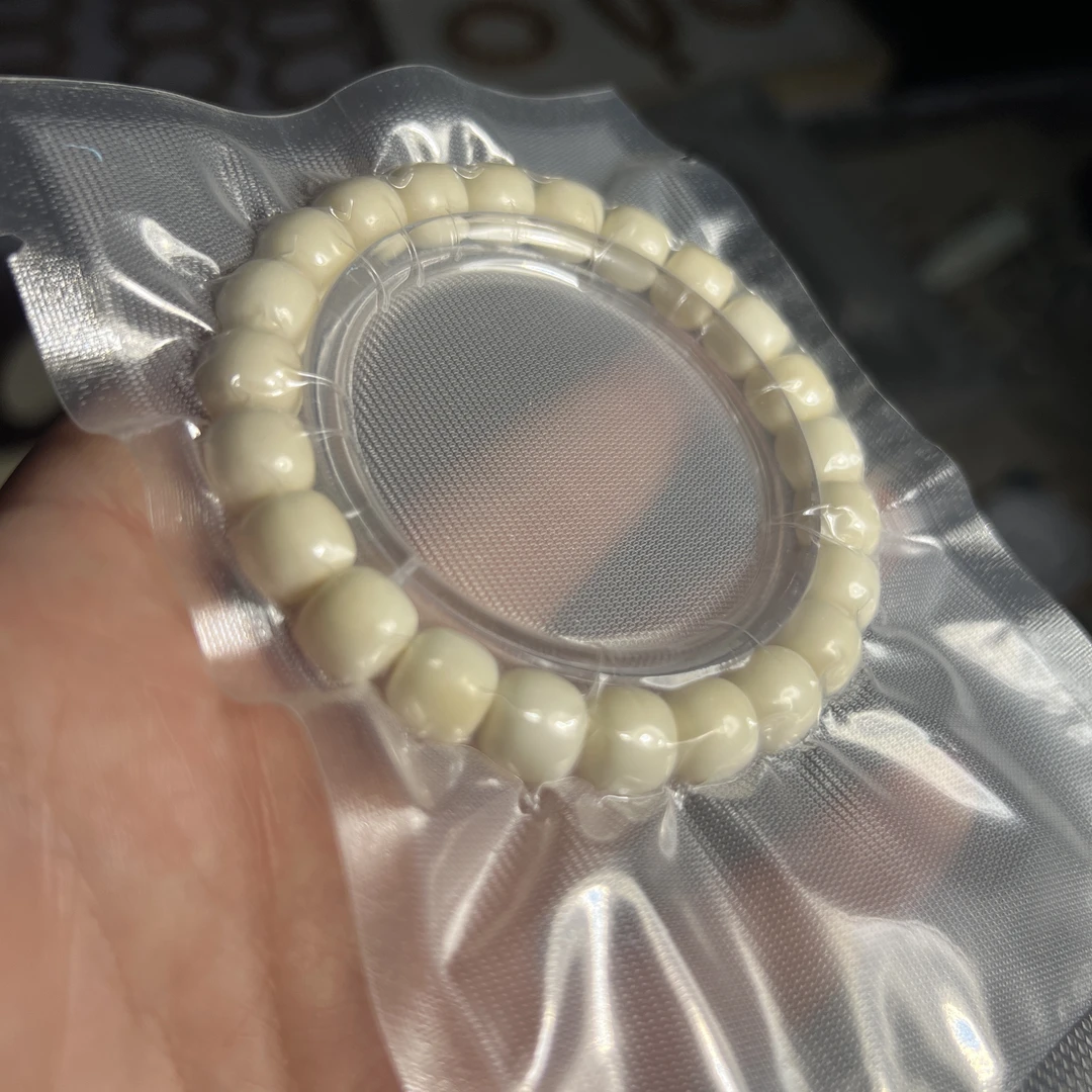 白玉菩提手串10mm左右