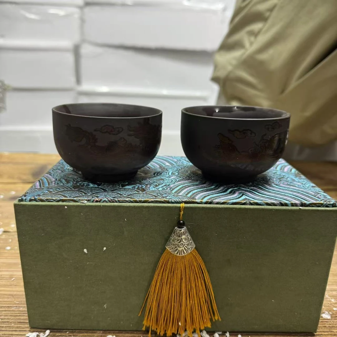 【闪购链接】龙凤呈祥变色主人杯[不带礼盒]