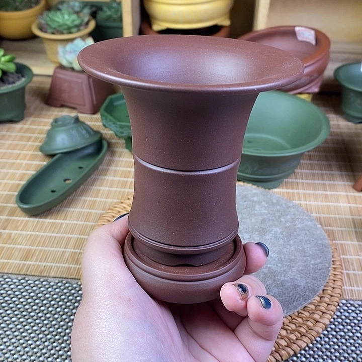 宜兴紫砂精品花盆