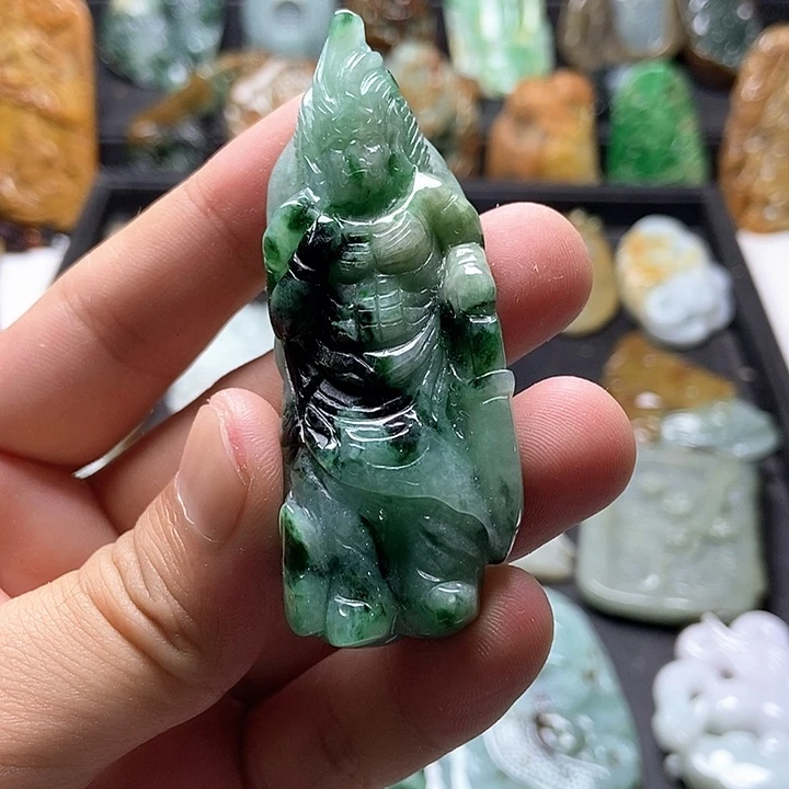 翡翠未镶嵌颈饰翡翠a货