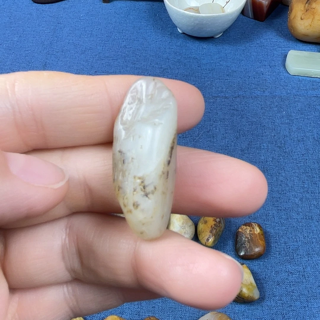 和田玉珠宝奇石未镶嵌开**强