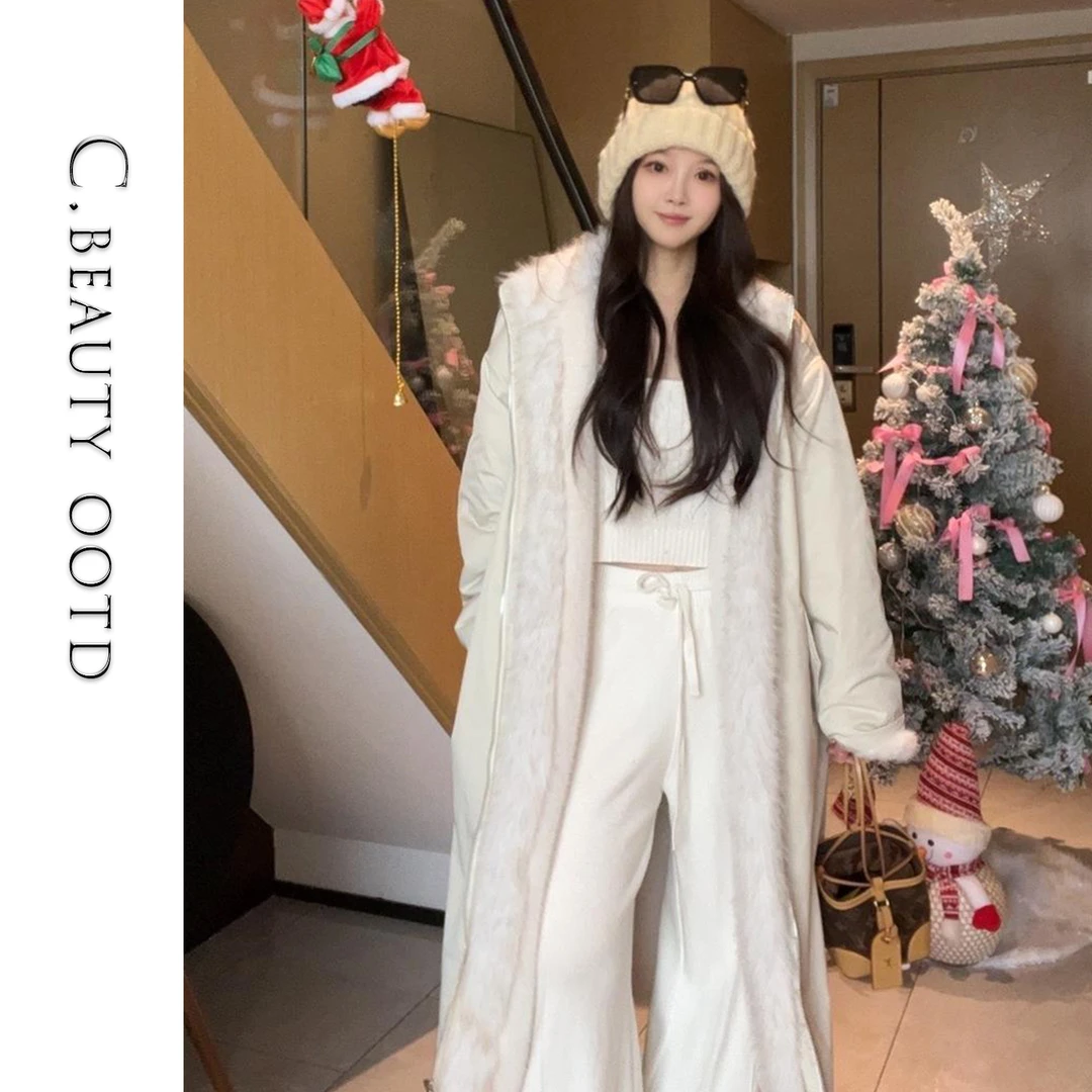 2025气质宽松保暖加厚防水派克服女