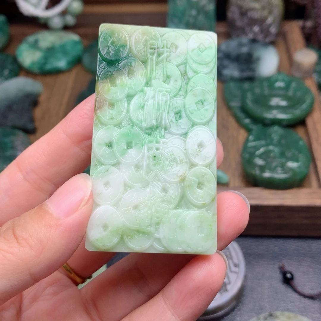 独山玉未镶嵌颈饰用****8