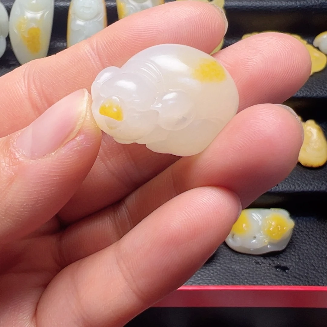 和田玉挂件未镶嵌陈*