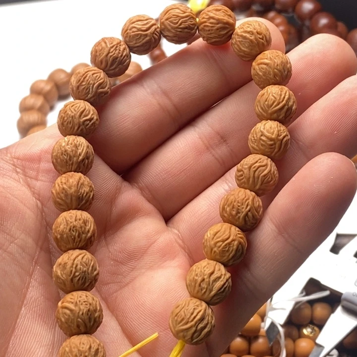 猴头核桃吊坠毒液手串