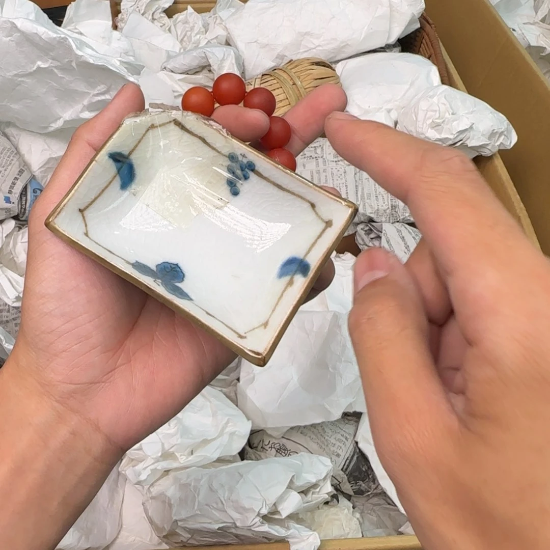 绿泥陶瓷孤品单件车里拍