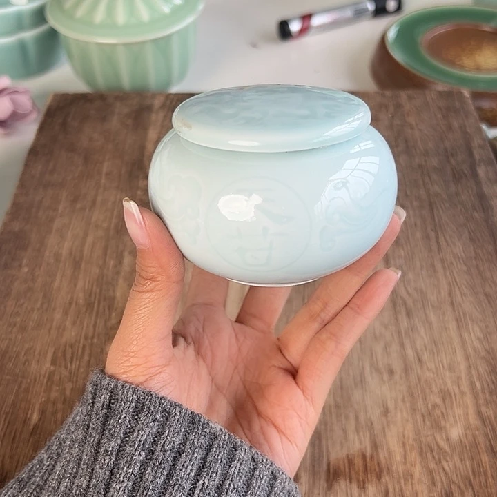 小米茶器龙泉青瓷