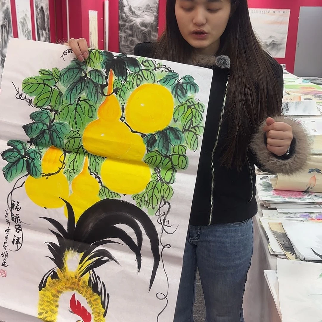 国画国画作品纯手绘