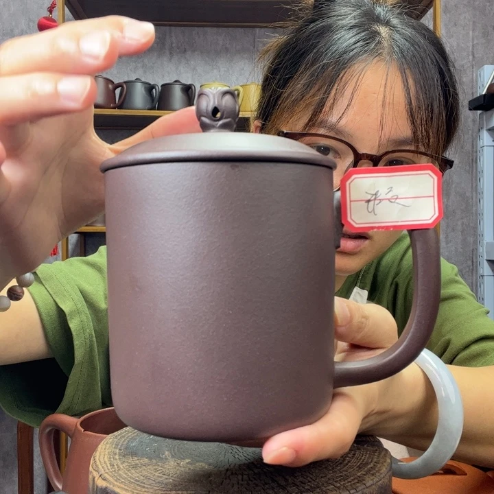 茶杯紫砂原矿紫砂杯