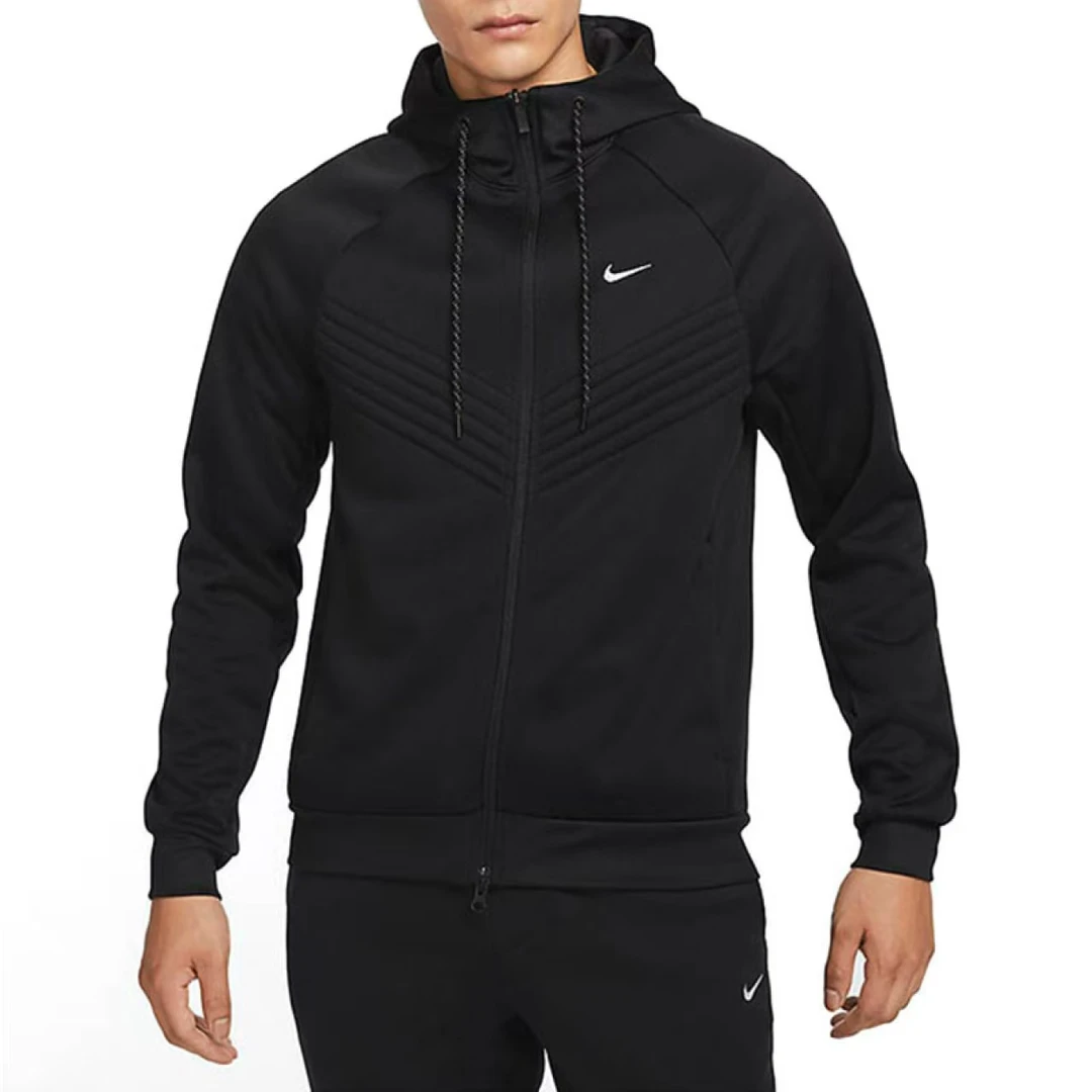 耐克/NIKE男Therma-FIT连帽拉链长袖训练夹克 FZ1108010