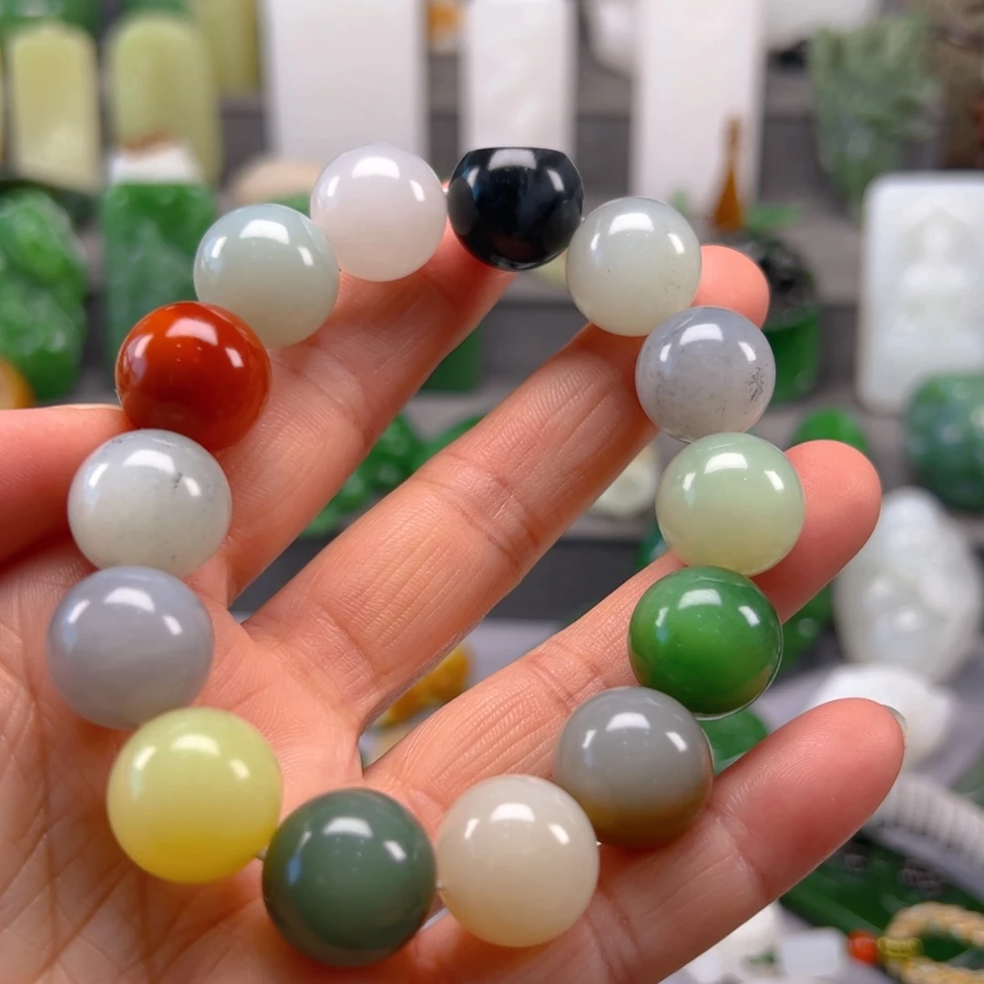 和田玉手链未镶嵌