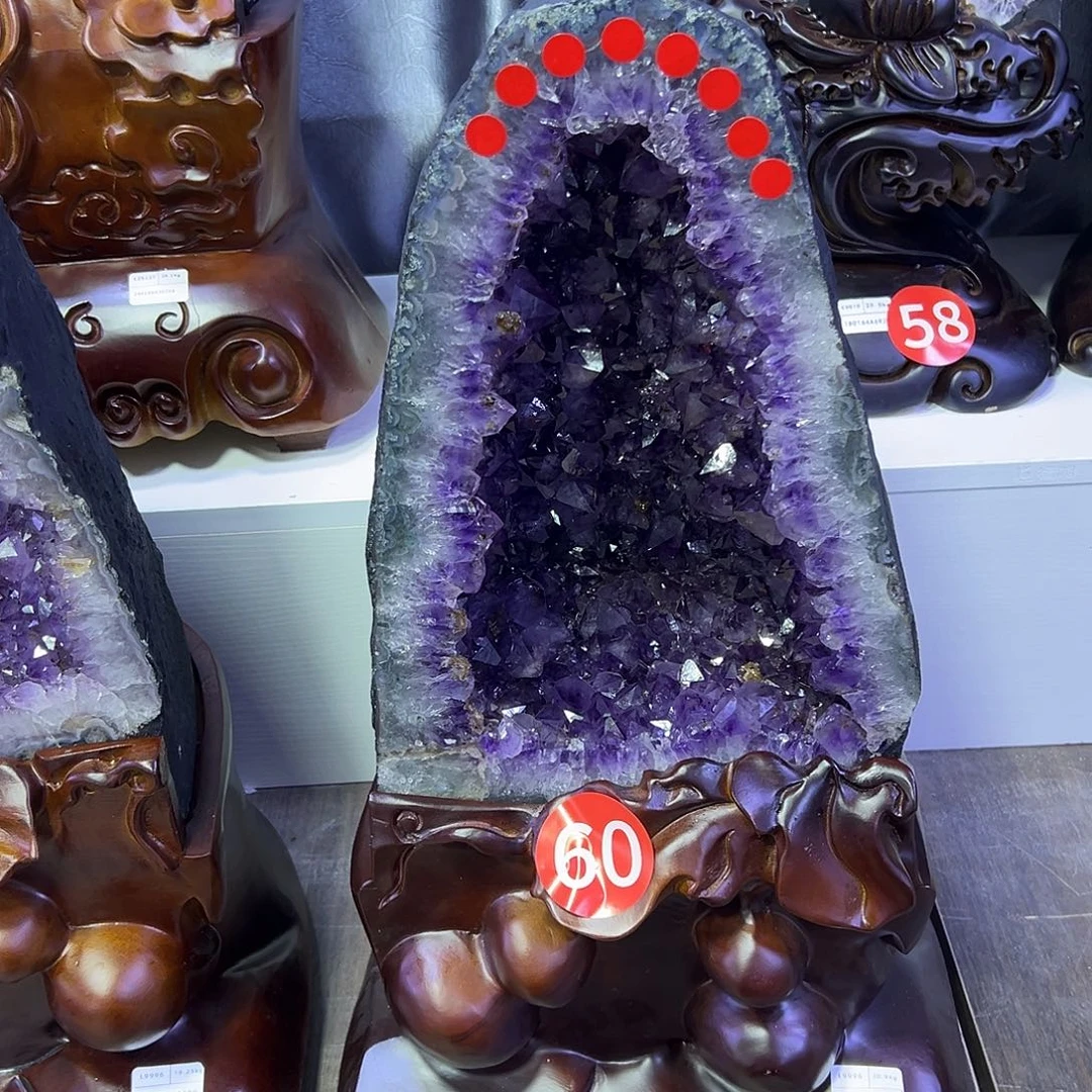 未镶嵌大型摆件（非配饰）紫晶