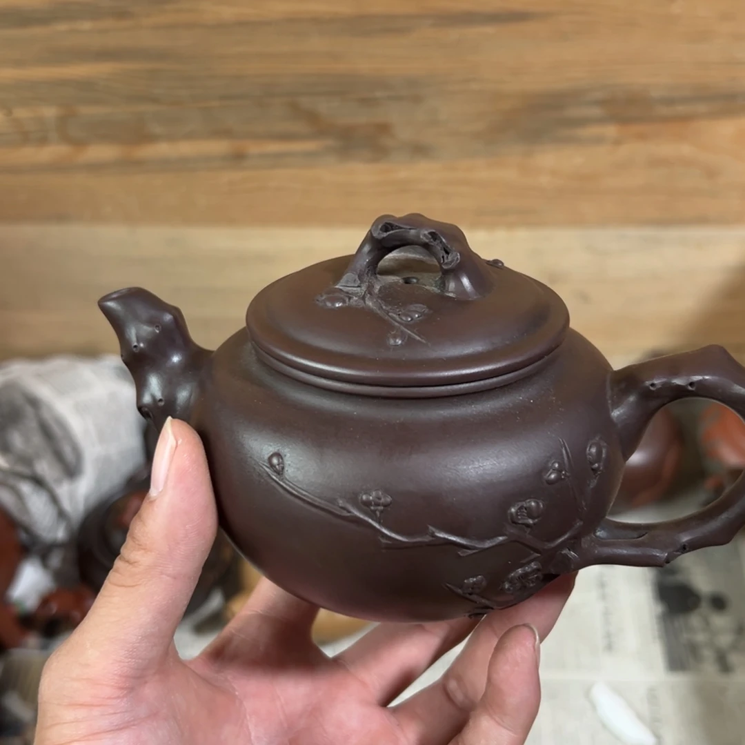 紫砂茶壶老厂紫砂壶一件！