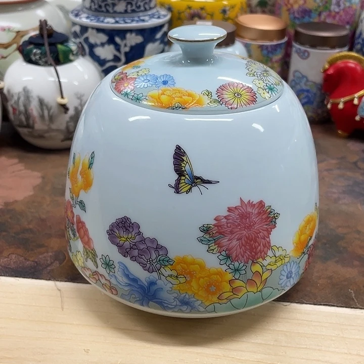 陶瓷罐茶叶罐密封罐储物罐