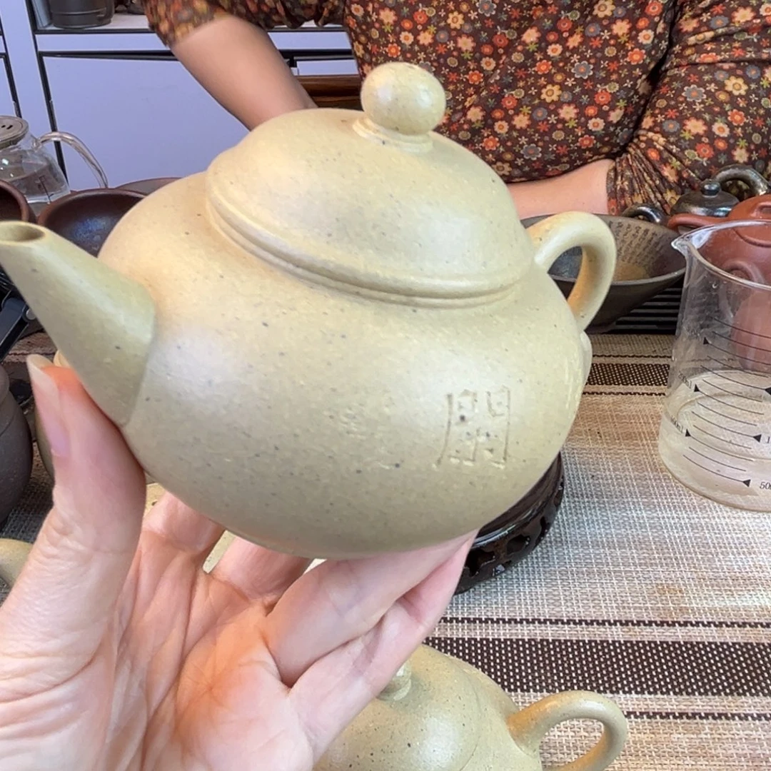 茶壶紫砂本绿180cc
