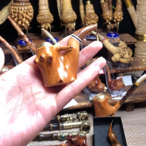 竹檬子木烟斗。。。。。。。。