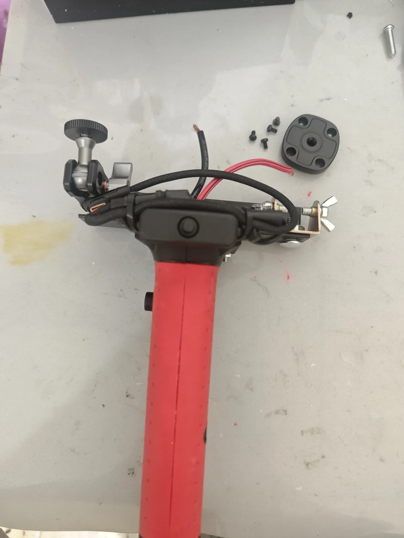 热成像灯握把一体改装配件XL19V2XH25XP09V2专用一键反充电手柄