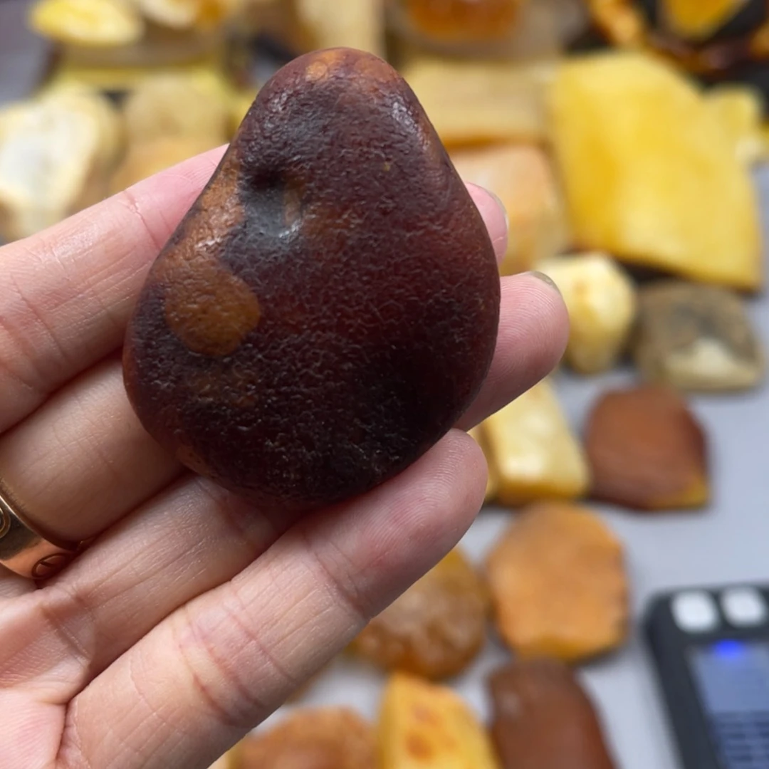 【闪购商品】定制琥珀未镶嵌天然琥珀蜜蜡原石