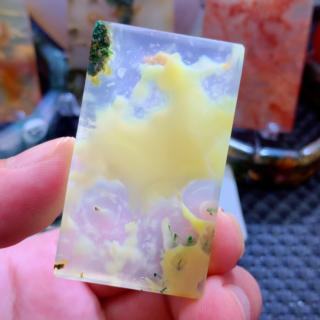 玛瑙/玉髓颈饰未镶嵌D***-