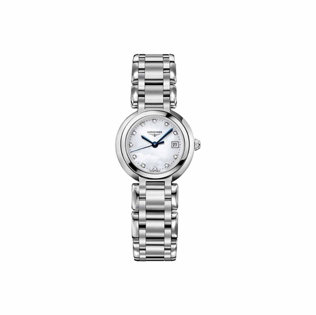 99新 Longines/浪琴 心月女表钢带 26.5盘L8.110.4.87.6