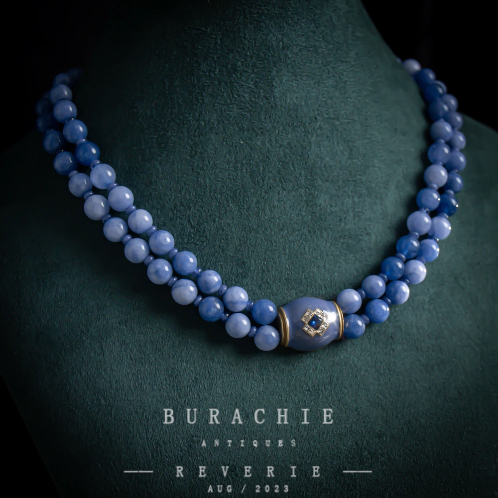 铜合金仿水晶项链 【7891】周年珍藏英｜经典原标克拉款CrownFrett