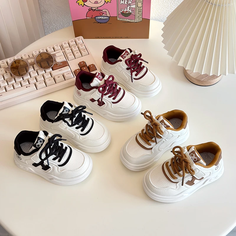 男童小板鞋2025新款春秋季儿童休闲防滑软底轻便运动鞋女童小白鞋