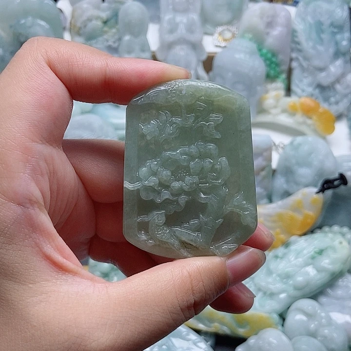 吊坠(不含链)未镶嵌翡翠1
