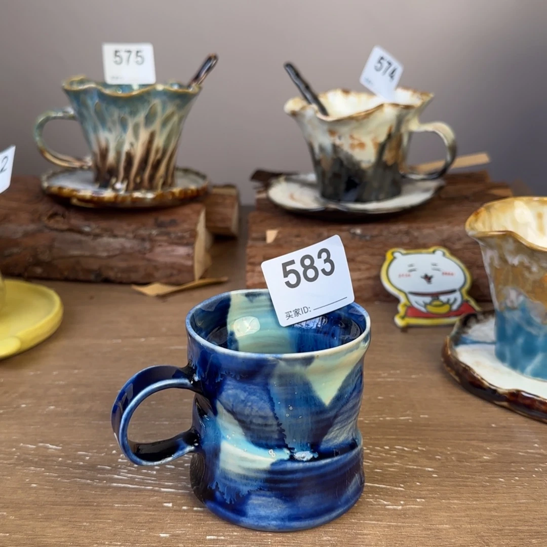 景德镇陶瓷583蓝色