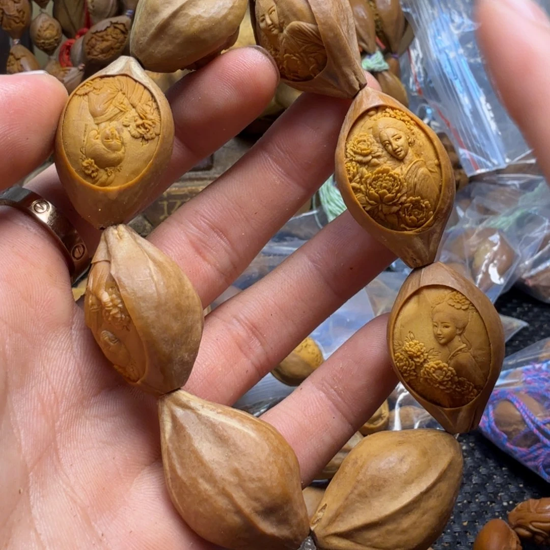 橄榄核手串/手链美女福利