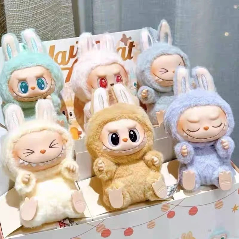 【国版拆盒】2.0坐坐派对搪胶毛绒公仔挂件