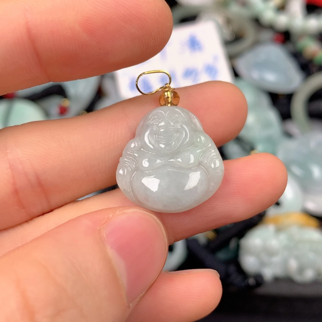 蔷***薇翡翠未镶嵌吊坠(不含链)多样性发货翡翠