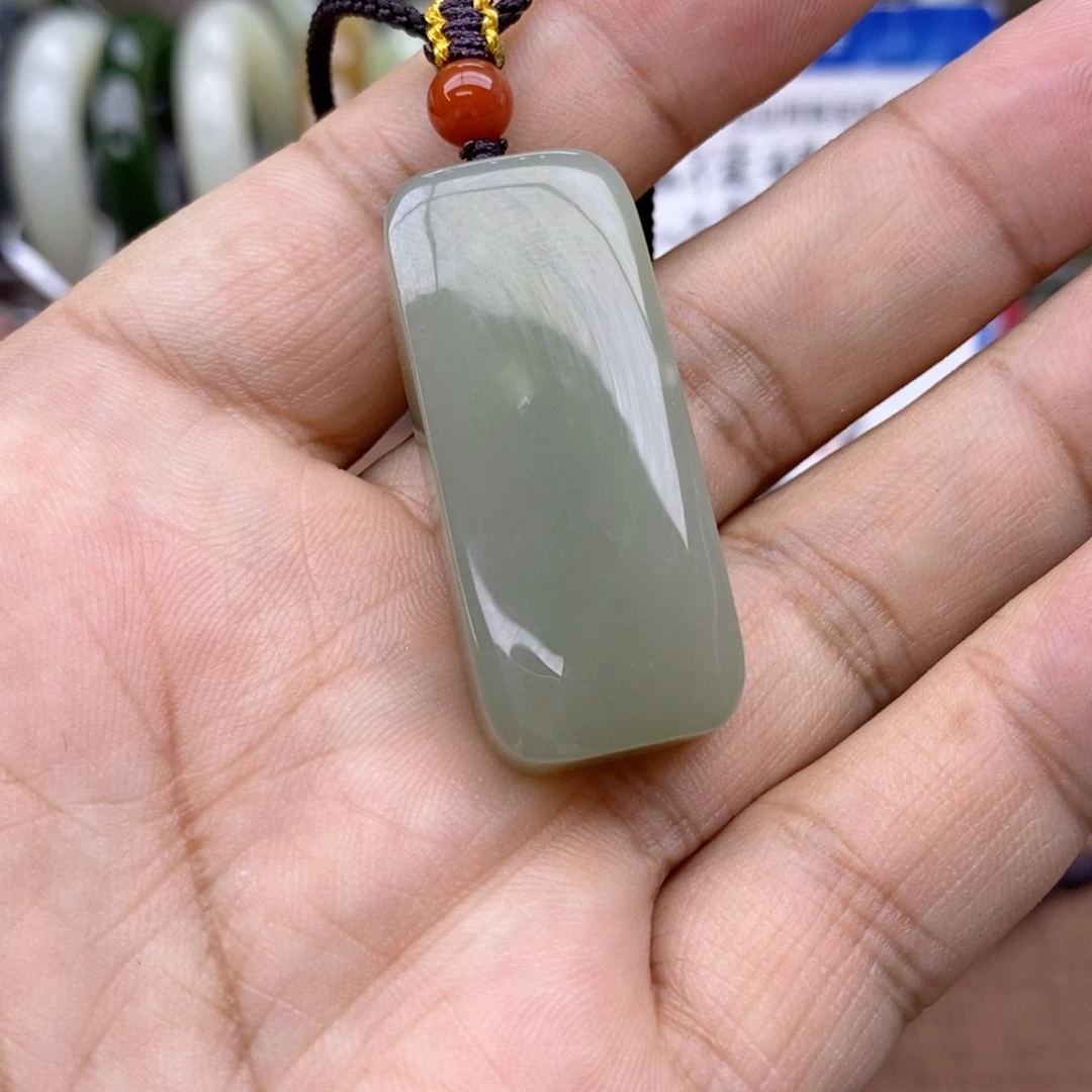 吊坠(不含链)未镶嵌和田玉