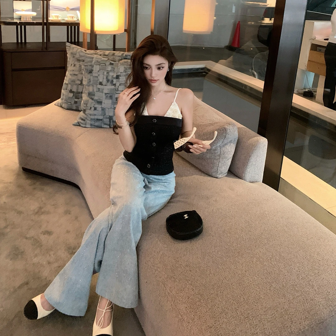 “明艳千金”绝美coco摆脱路人感!人见人爱气质千金重工小香背心
